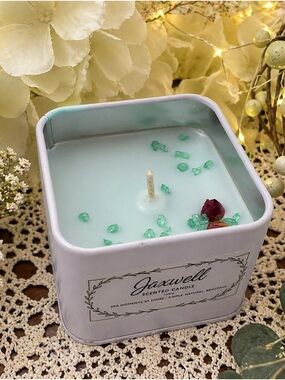 Tin candle tropical island breeze